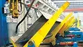 Транспортная система с кантователями для линии сварки двутавровых балок